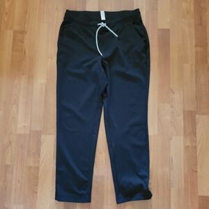 YOGALICIOUS LUX Yoga Pant Size L Black Straight Leg Athletic Casual Active Sport
